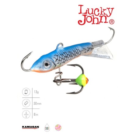 Balancir Lucky John Classic 5 + tee, 5 cm, color 45h blister
