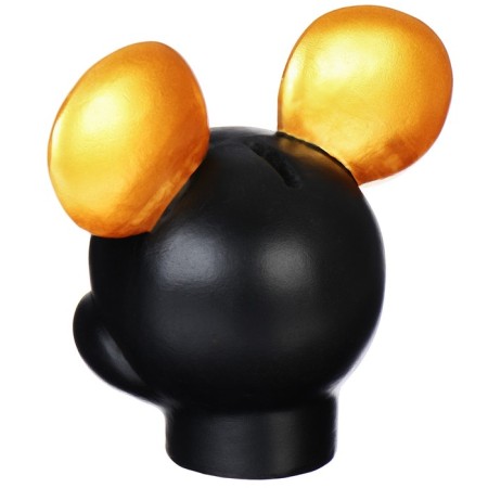 Mickey Mickey Mouse, Gypsum, 16x14x13 cm, Golden, Black, Disney-4