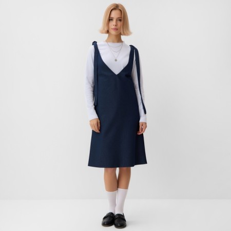 Women's dress Minaku: Jeans Collection Blue Blue, Rr. 42