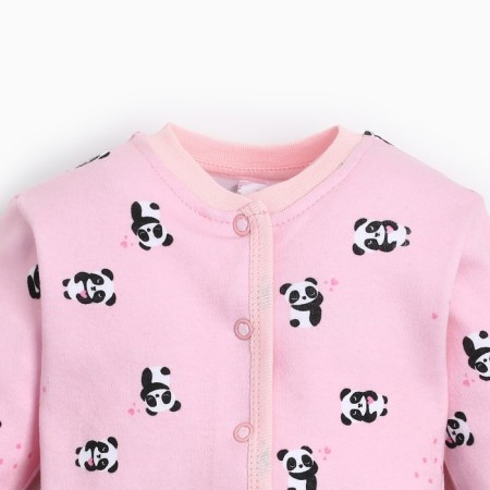 Boker for girls, pink/panda, height 68-74 cm-1
