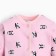 Boker for girls, pink/panda, height 68-74 cm