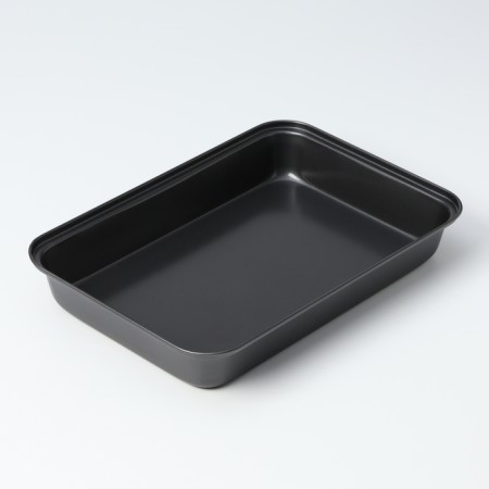 The baking sheet of the rectangle. Jacqueline ", 32 × 22 × 4.5 cm, anti -stick coating, black color