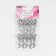 Automatic castle for lightning "Tractor", No. 8, decorative, 10 pcs, Nickel color