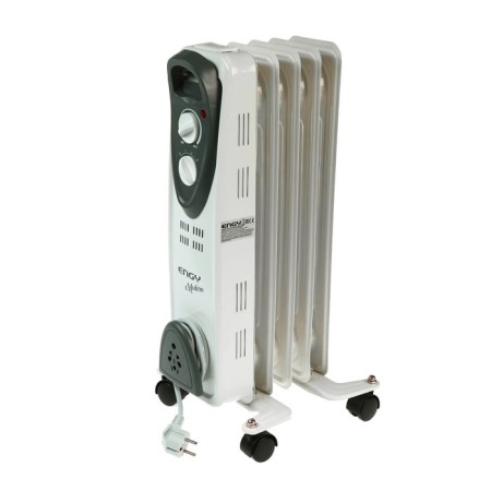 ENGY EN-2205 Modern, oil, 1000 watts, 5 sections, white