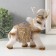 Polystone souvenir "White Elephant in Popon with Gold" MIX 16.5x8x17.5 cm