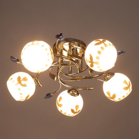 Adele chandelier 5x40W E27 Chrome Model: 2612361-2