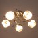 Adele chandelier 5x40W E27 Chrome Model: 2612361