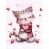 Gift vertical "Heart cat", s 12 × 15 × 5.5 cm