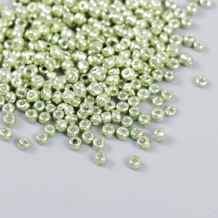 Beads "Zlatka" 08/0, 3 mm, 10 g 0565 Green