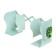 Book stand Metallic Davente, 190 x 147 x 90 mm, telescopic, with a stand for writing accessories