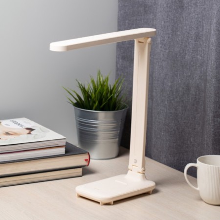 NLED-495-5W-BG table lamp LED battery, beige color-9