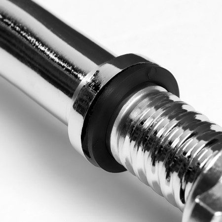 The bar for the rod is straight, metal, chrome, d = 28 mm, 120 cm-5