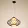 Lamp Bayerlux 1650/1 E27 40W Black 44x44x28 cm
