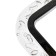 Bra 1834/1SL LED 24W 4000k silver 32.5x5x5x33 cm