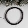 Garland "thread" 5 m Rosa, IP20, black thread, 50 LED, white glow, USB