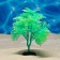 The plant is artificial aquarium, luminous, 15 cm, green