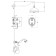 Lemark Villa lm4829c shower system, one -rod, tropical shower, watering can, hidden, chrome