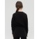 Jumper for girls, height 164 cm, black color