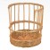 Trading basket for baguettes, 30x30x40 cm, willow