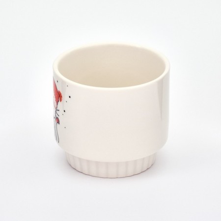 New Year. A set of mugs of ceramics "Snow Kotiks", 250 ml, 2 pcs-6