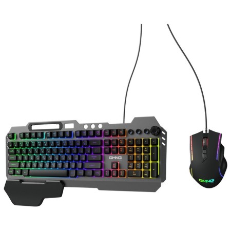 Keyboard + Mouse Rickle 700GMK Claw: Black Mouse: Black USB Multimedia LED (1533156)-5