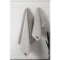 Arya Home Kira waffle towel, size 50x90 cm, light gray color