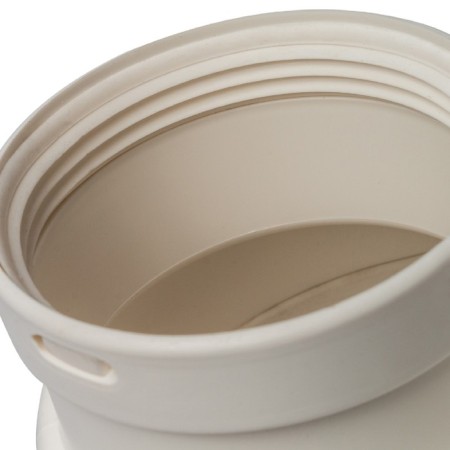 The chimney element Stout SCA-8080-230002, adapter for connecting pipes, DN80/80-5