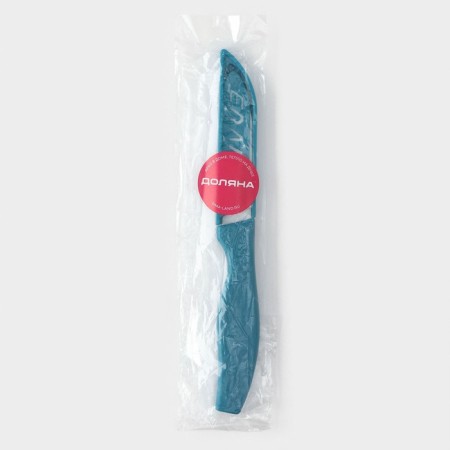 Knife Kitchen ceramic shade "Ceramic", blade 7.5 cm, color mix-4