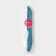 Knife Kitchen ceramic shade "Ceramic", blade 7.5 cm, color mix