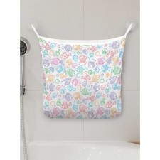 Organizer in a bathtub on the suction cups 