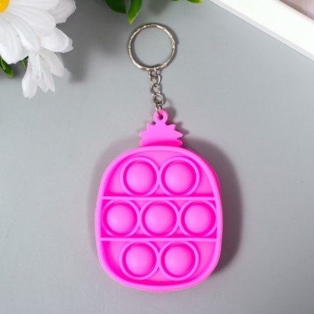 Trick Rubber Antistress (endless pimpa) "Pineapple" mix 8x5.5x1.3 cm-1