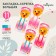 The bookmark is large, 11 cm, "Smile winks", mix