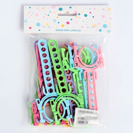 Multifunctional holder for a ball, set 15 pcs., Mix color-11