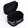 Cosmetic bag with lightning, black color