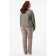 Female blouse, size 60, khaki color