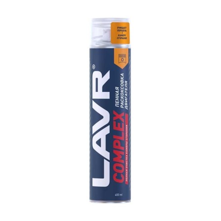 Foaming the engine Lavr Complex Foam Engine Carbon Cleaner, 400 ml, LN2510