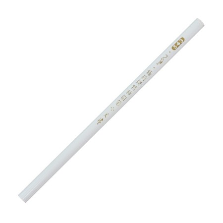 Colored pencil for different surfaces (glass, fabric, metal, plastic, rubber) white-6