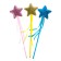 Carnival rod "Star", Mix color