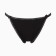 Panties of tanga women, black color, size 46