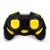 A Quadrocopter Radio Management Drone, backlight, works from the battery, the color is blue