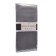 Pillowcase "Marmaris", size 50x70 cm, color gray color