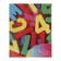Notebook for recording foreign words a6 24 sheets "letters", cover coated cardboard, an offset block 65g/m2