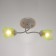Chandelier 1341002/2GN E27 15W white-green Bayerlux