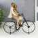 Souvenir Polystone Romance "Lovers - Bicycle Walk" 26.5x12.5x26 cm