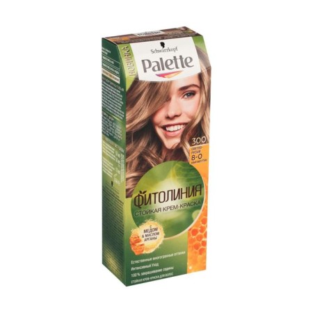 Cream-coloring hair Palette phytolinia, tone 300, light blond-5