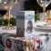 LED figure “White Light with foxes” 6.3 × 12 × 6.3 cm, plastic, batteries AG13x3, glow warm white