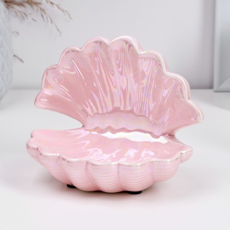 Steam stand "Shell" pink, 13x10x11cm-1