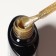 Nail varnish gel, Chrome, shimmer, 3 phase, 8ml, led/uv, golden color (005)