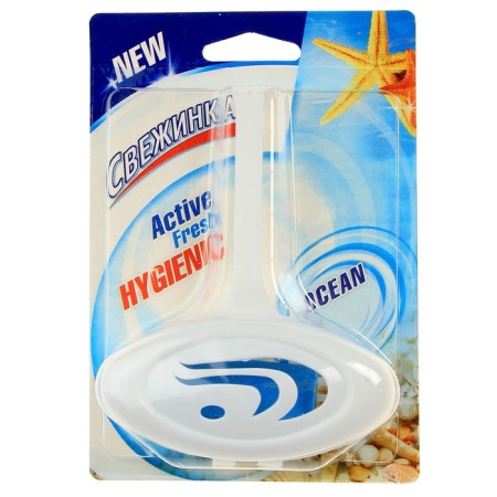 Suspending cleaner for the toilet, fresh "Sea", 30 g