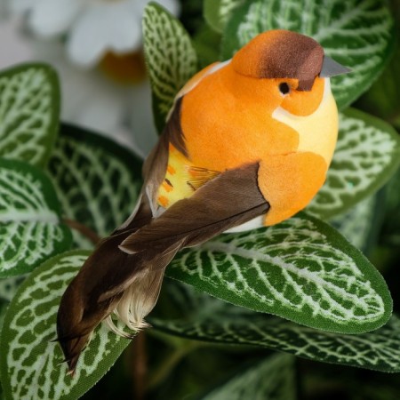 Decor at the clothespin "Bird", mix, 8 x 3.5 x 3 cm-1
